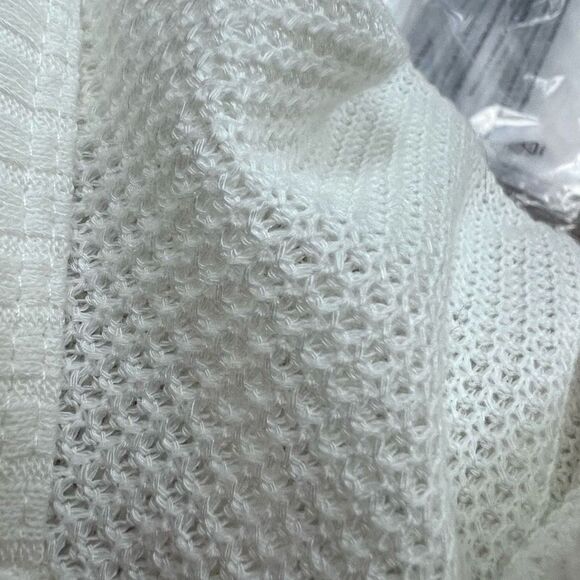 Lulus personal record waffle v neck top XS - Picture 2 of 7